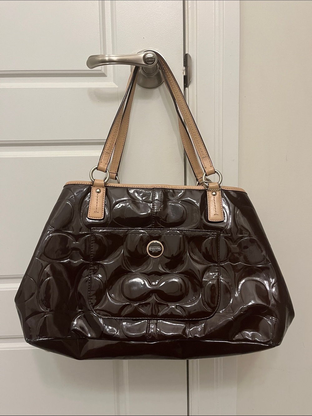 Coach Peyton leather bag